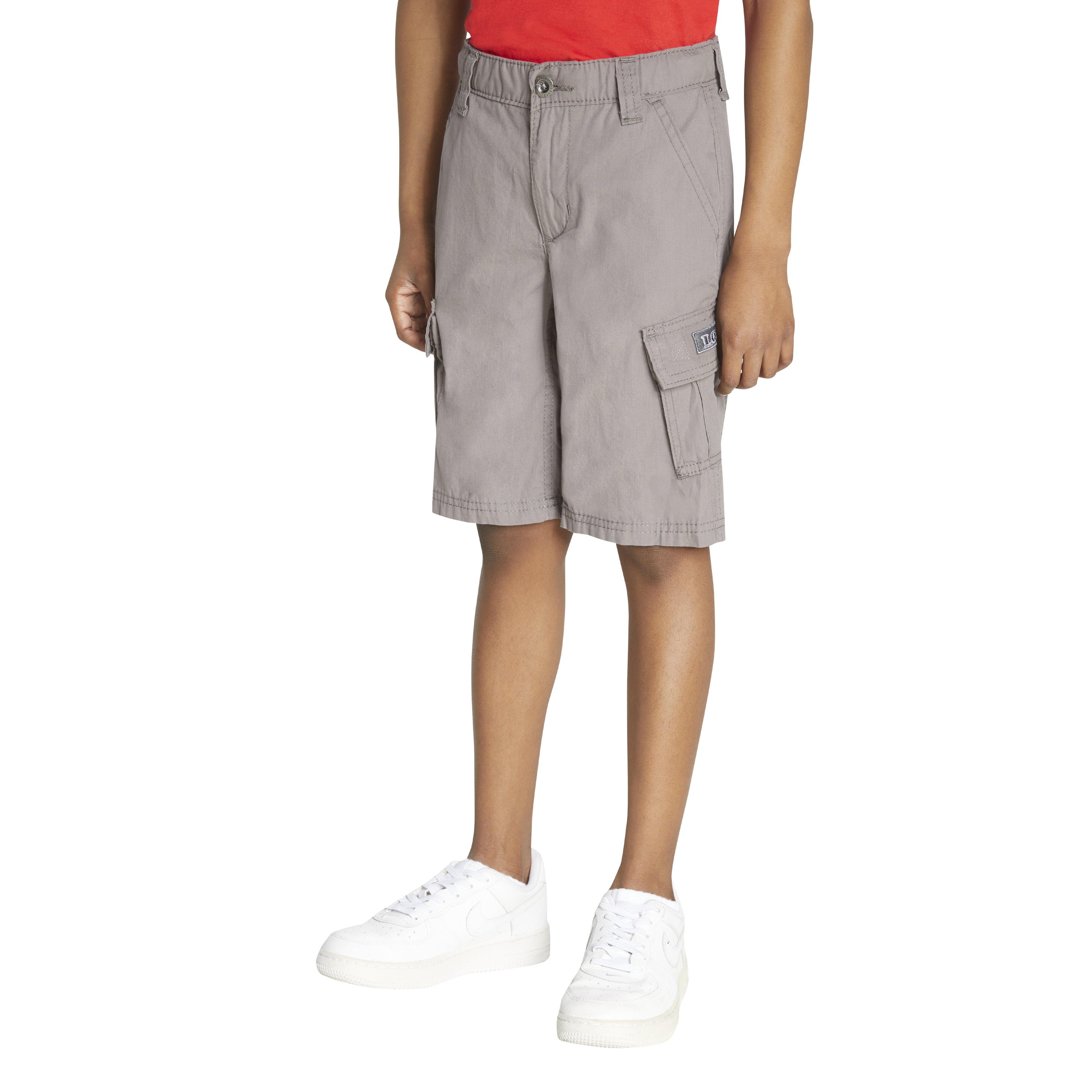 Levi's Little Boys' Red Tab Relaxed Cargo Shorts - Grey - GREY